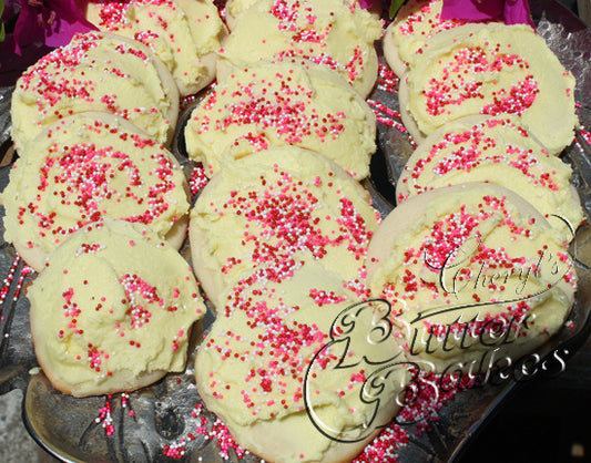 Soft Lofthouse Sugar Cookies with buttercream icing (9 count)